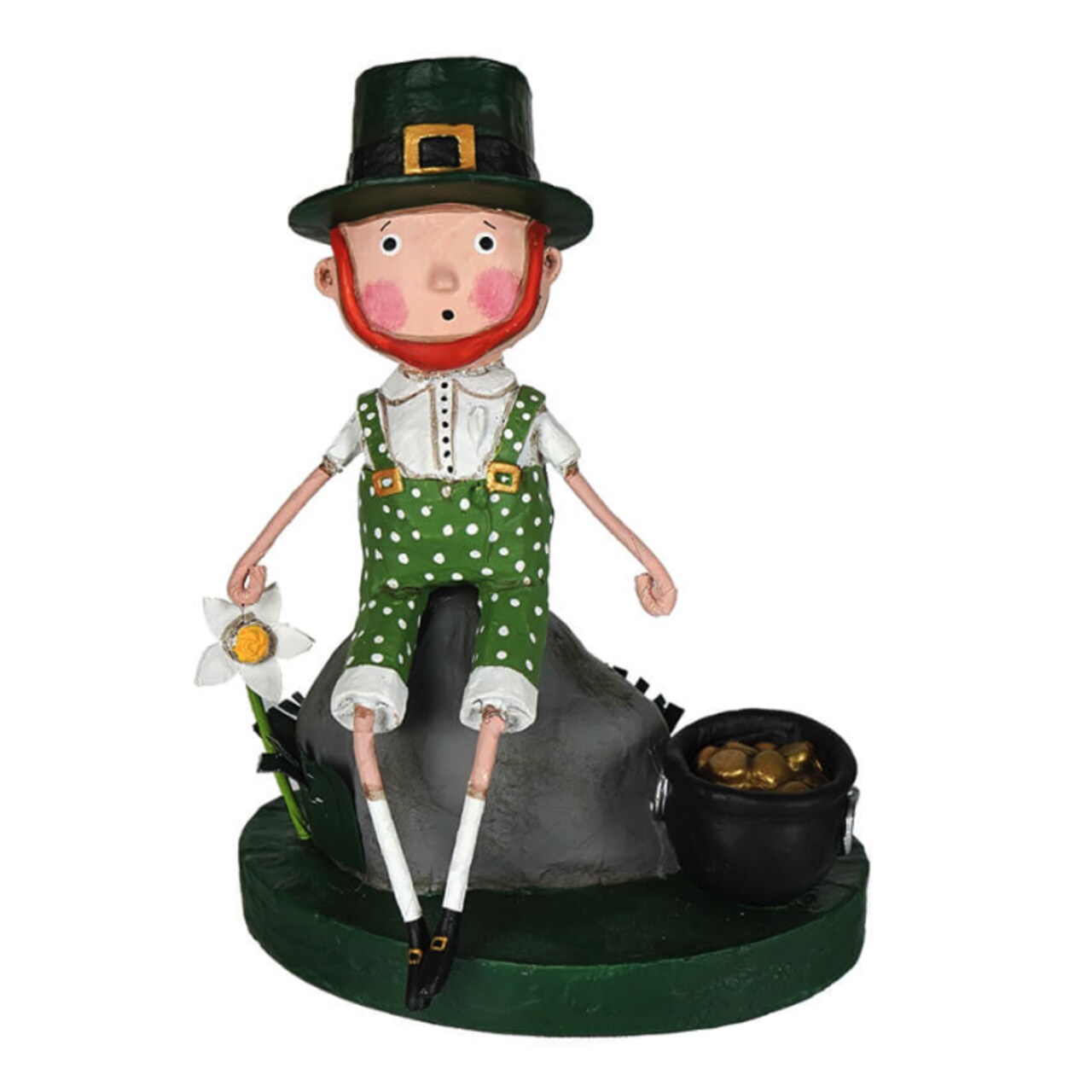 Lori Mitchell St. Patrick's Day Collection: Leprechaun Boy Figurine